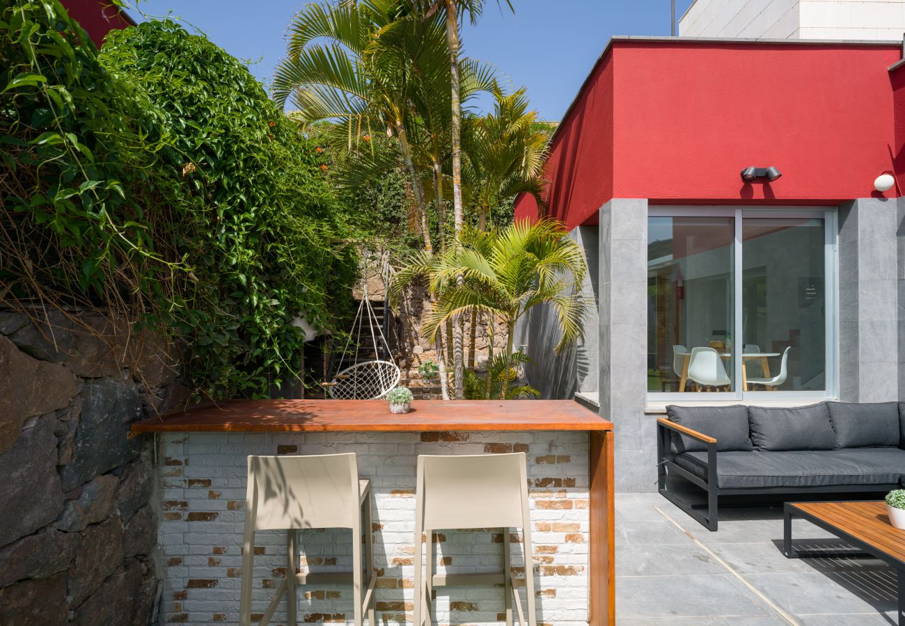 Villa à San Bartolomé de Tirajana - Piscina Privada con Cama Balinesa