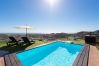Villa à San Bartolomé de Tirajana - Espectacular villa con piscina privada, vistas al mar, barbacoa y entorno de relax