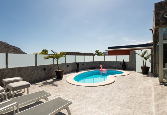 Maison à Mogán - Espectacular casa con piscina privada climatizada en paraíso 