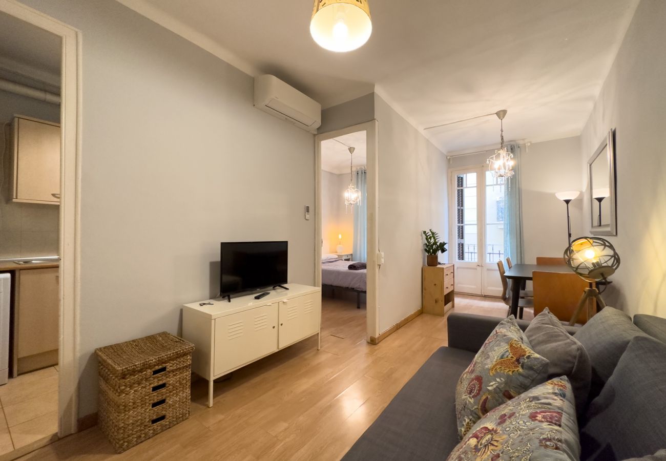 Appartamento a Barcelona - Apartamento bonito con balcón en alquiler por días en Barcelona centro, Gracia