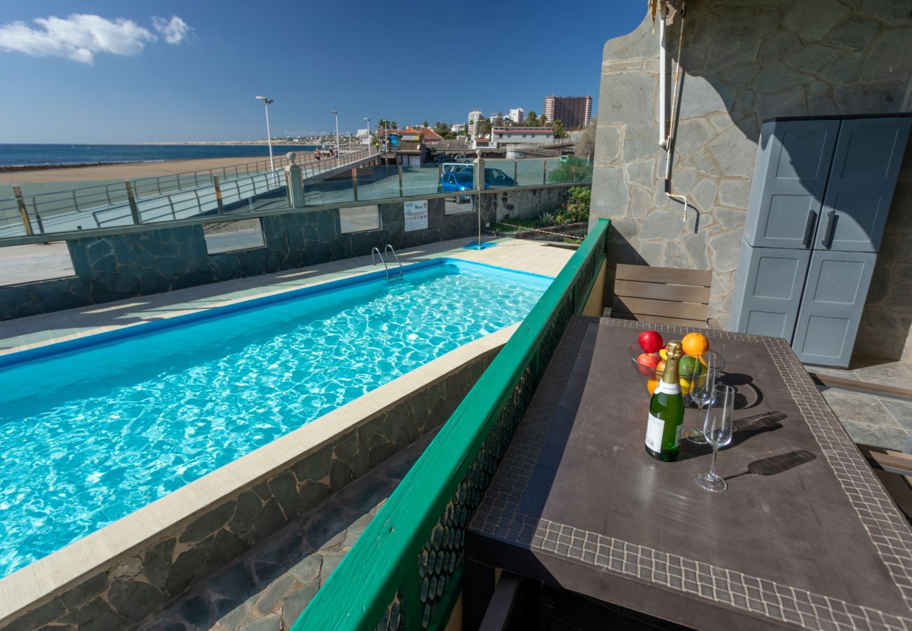 Casa a San Bartolomé de Tirajana - Las Burras Beach terrace&pool By CanariasGetaway 