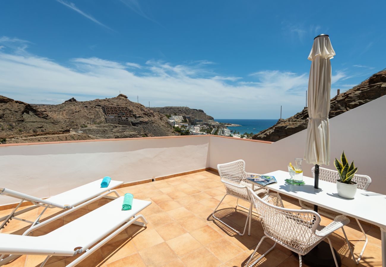 Appartamento a Mogán - Casa vacanze con terrazza e vista sul mare