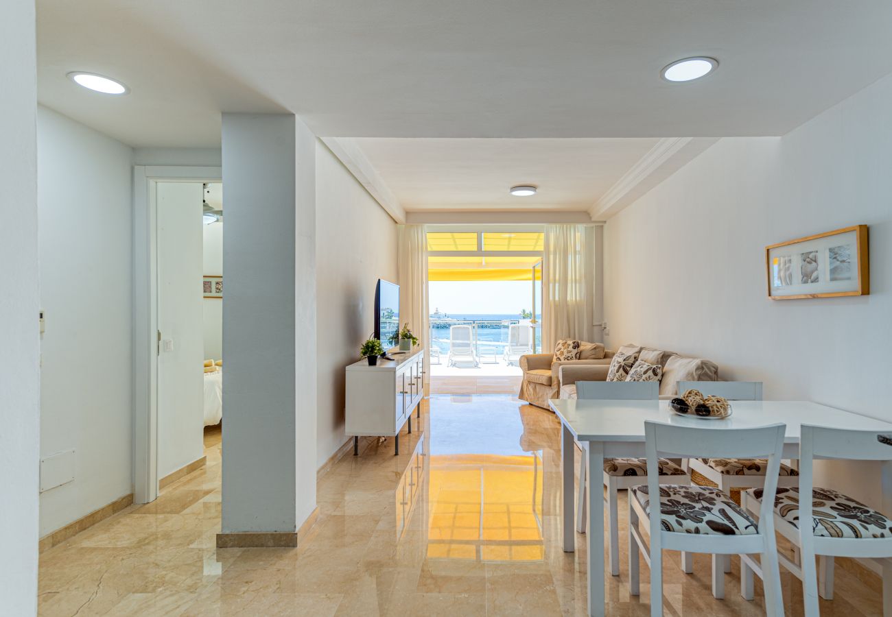 Casa a Mogán - Blue Sea I - 1º linea playa con terraza privada