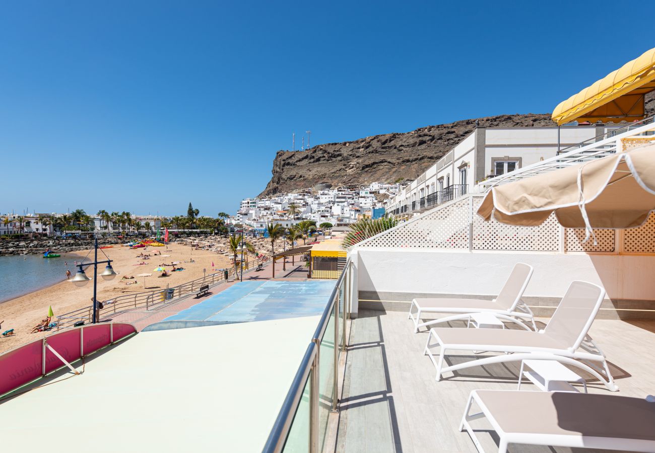 Casa a Mogán - Blue Sea I - 1º linea playa con terraza privada