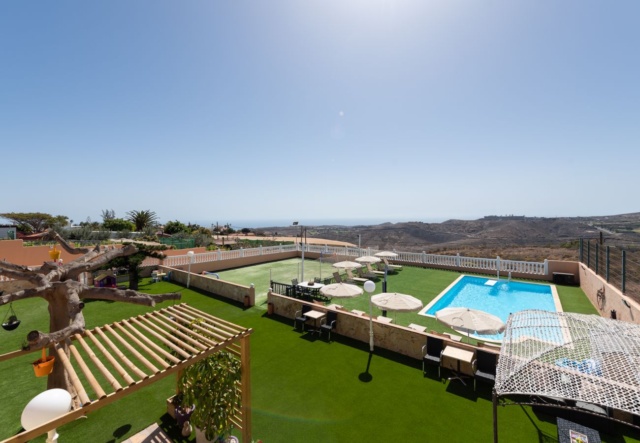 Villetta a San Bartolomé de Tirajana - Casa Adara, piscina privada climatizada