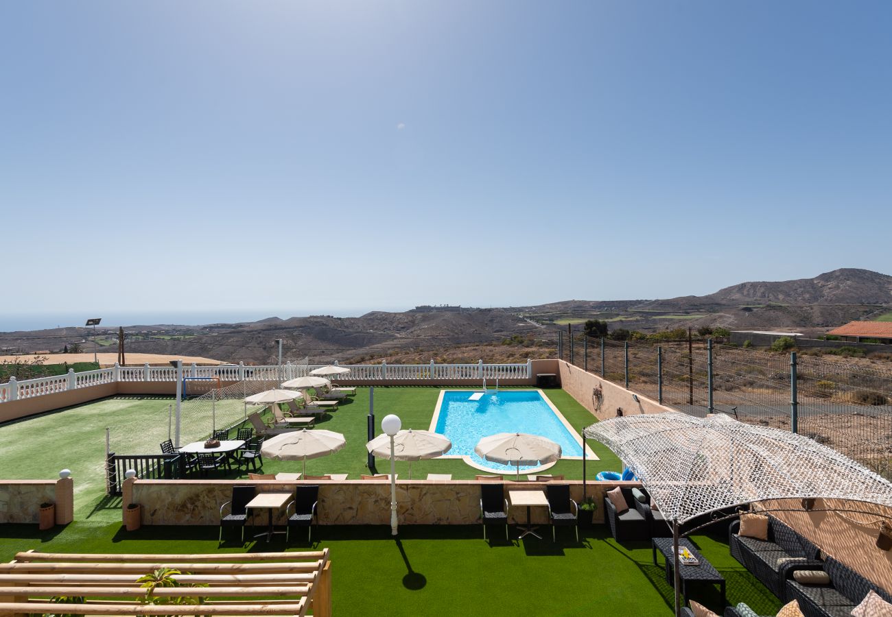Villetta a San Bartolomé de Tirajana - Casa Adara, piscina privada climatizada