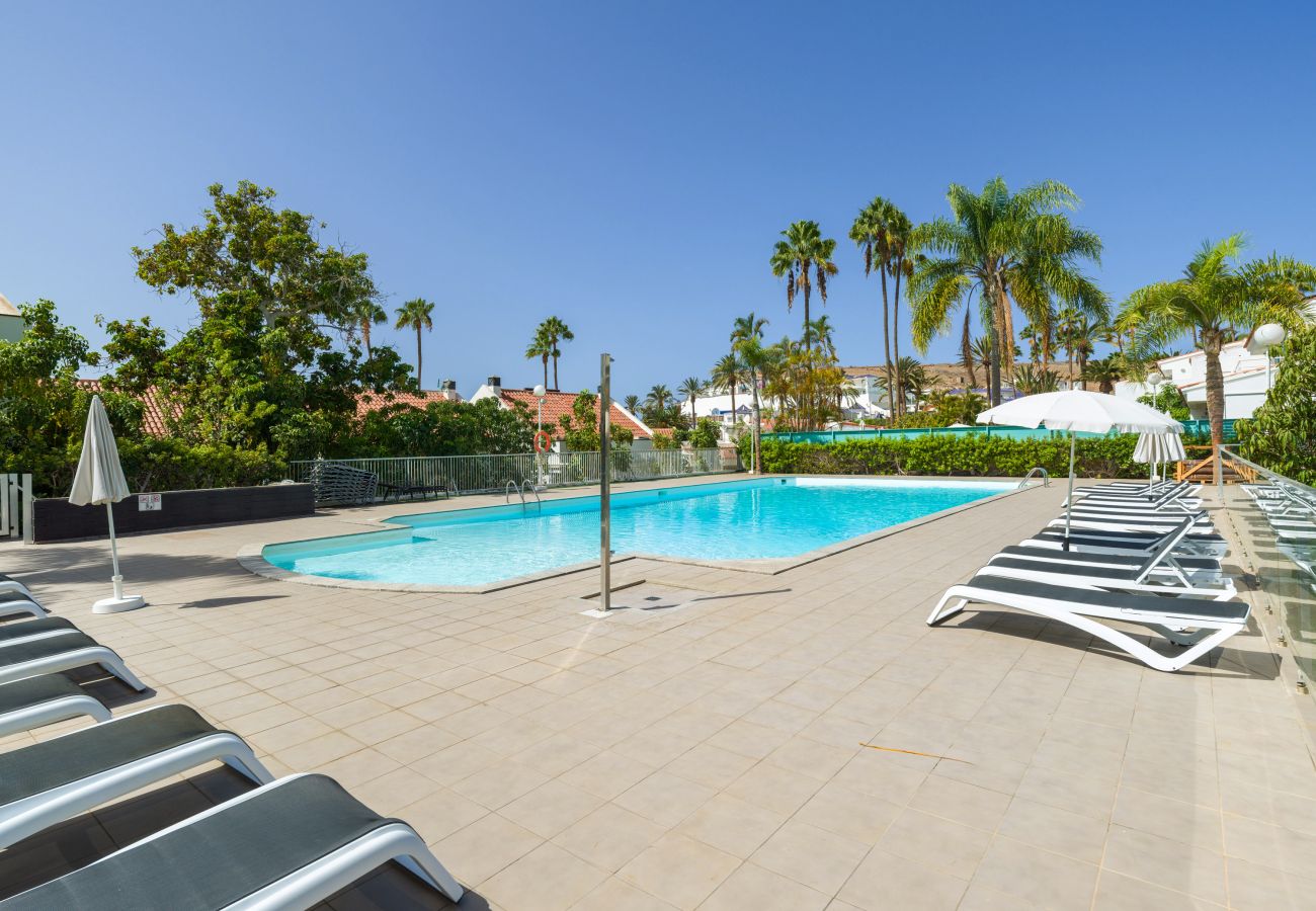 Casa a San Bartolomé de Tirajana - Pasito Blanco, piscina y playa a posos pasos