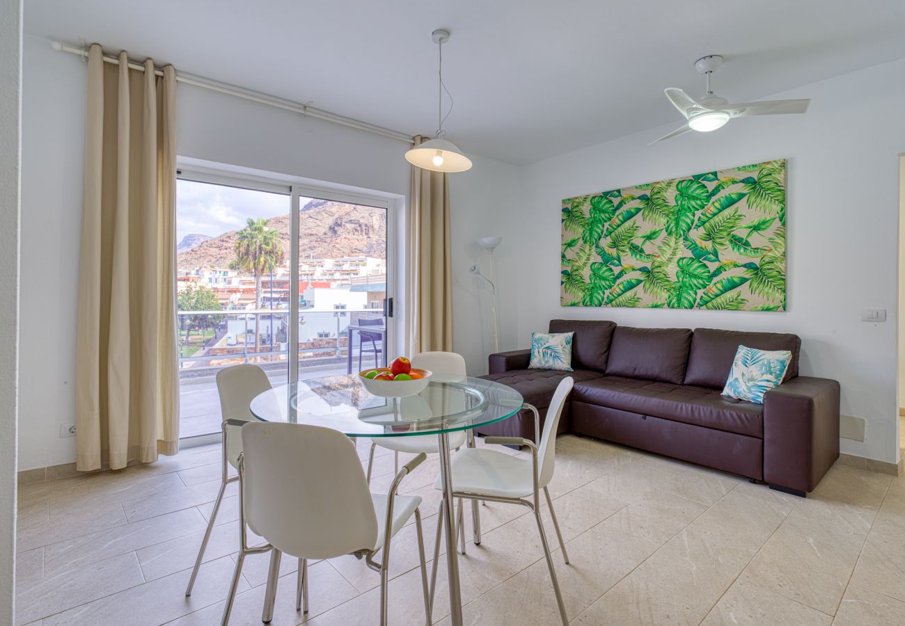 Appartamento a Mogán - A 20 metros de la playa, terraza, parking privado y AC