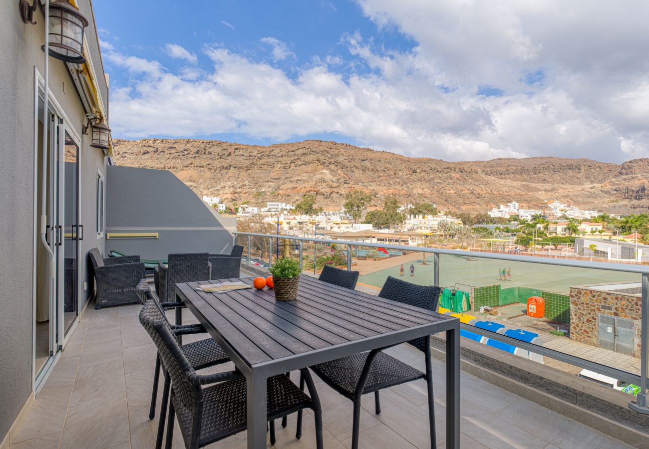 Appartamento a Mogán - A 20 metros de la playa, terraza, parking privado y AC