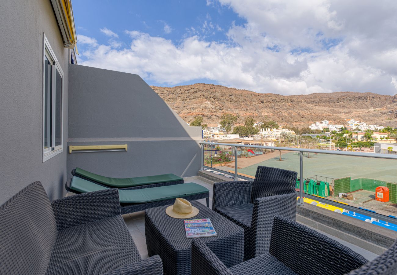 Appartamento a Mogán - A 20 metros de la playa, terraza, parking privado y AC