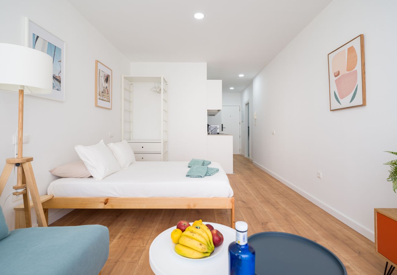 Studio a Las Palmas de Gran Canaria - HomeForGuest Studio Sol Canteras con terrazza 