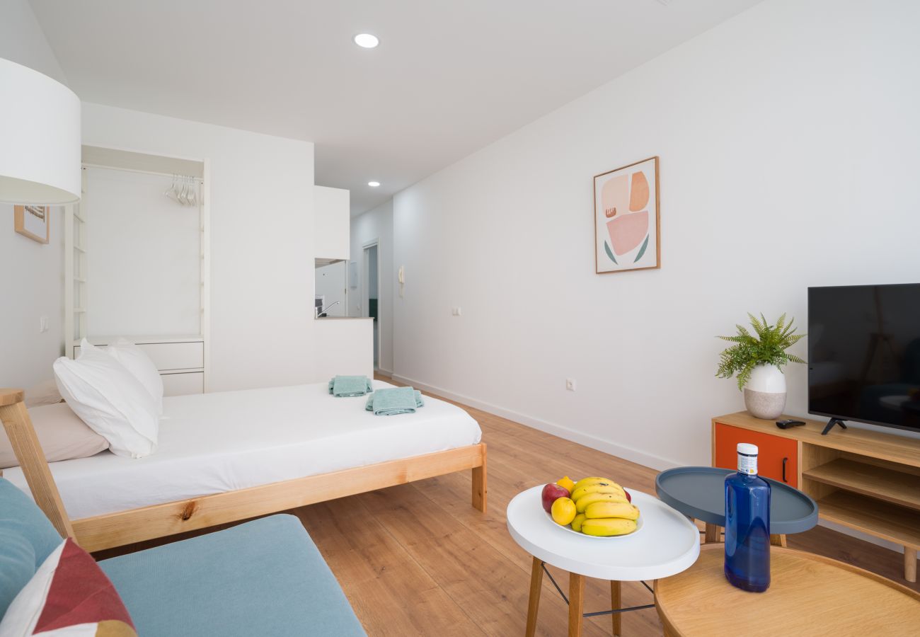 Studio a Las Palmas de Gran Canaria - HomeForGuest Studio Sol Canteras con terrazza 