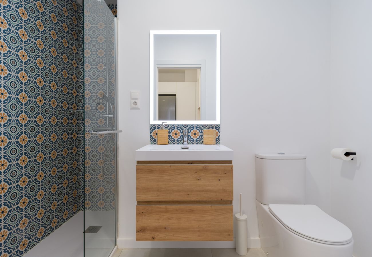 Studio a Las Palmas de Gran Canaria - HomeForGuest Studio Sol Canteras con terrazza 