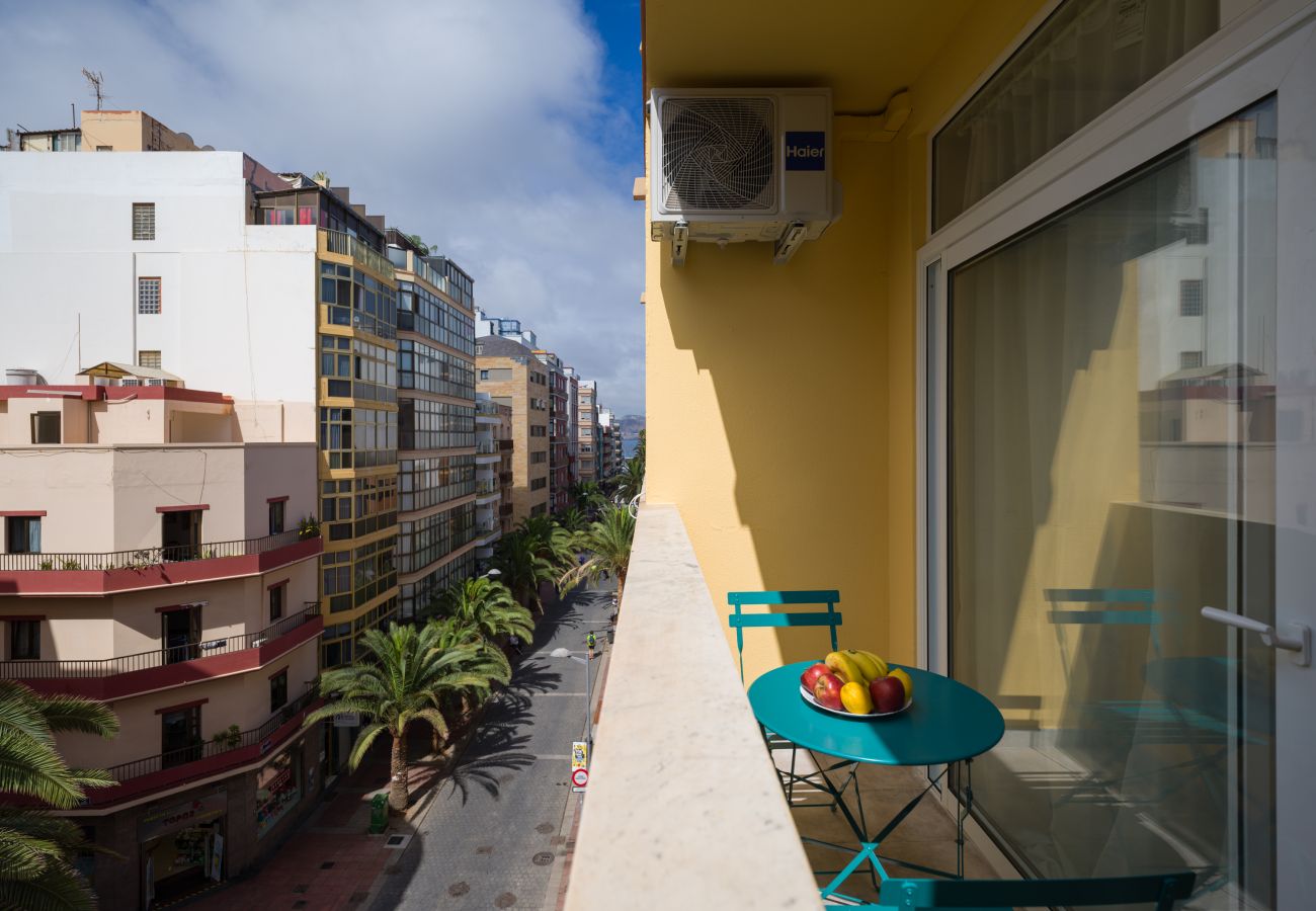 Studio a Las Palmas de Gran Canaria - HomeForGuest Studio Sol Canteras con terrazza 