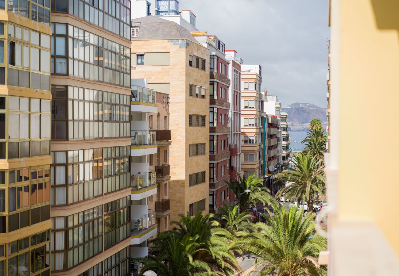Studio a Las Palmas de Gran Canaria - HomeForGuest Studio Sol Canteras con terrazza 