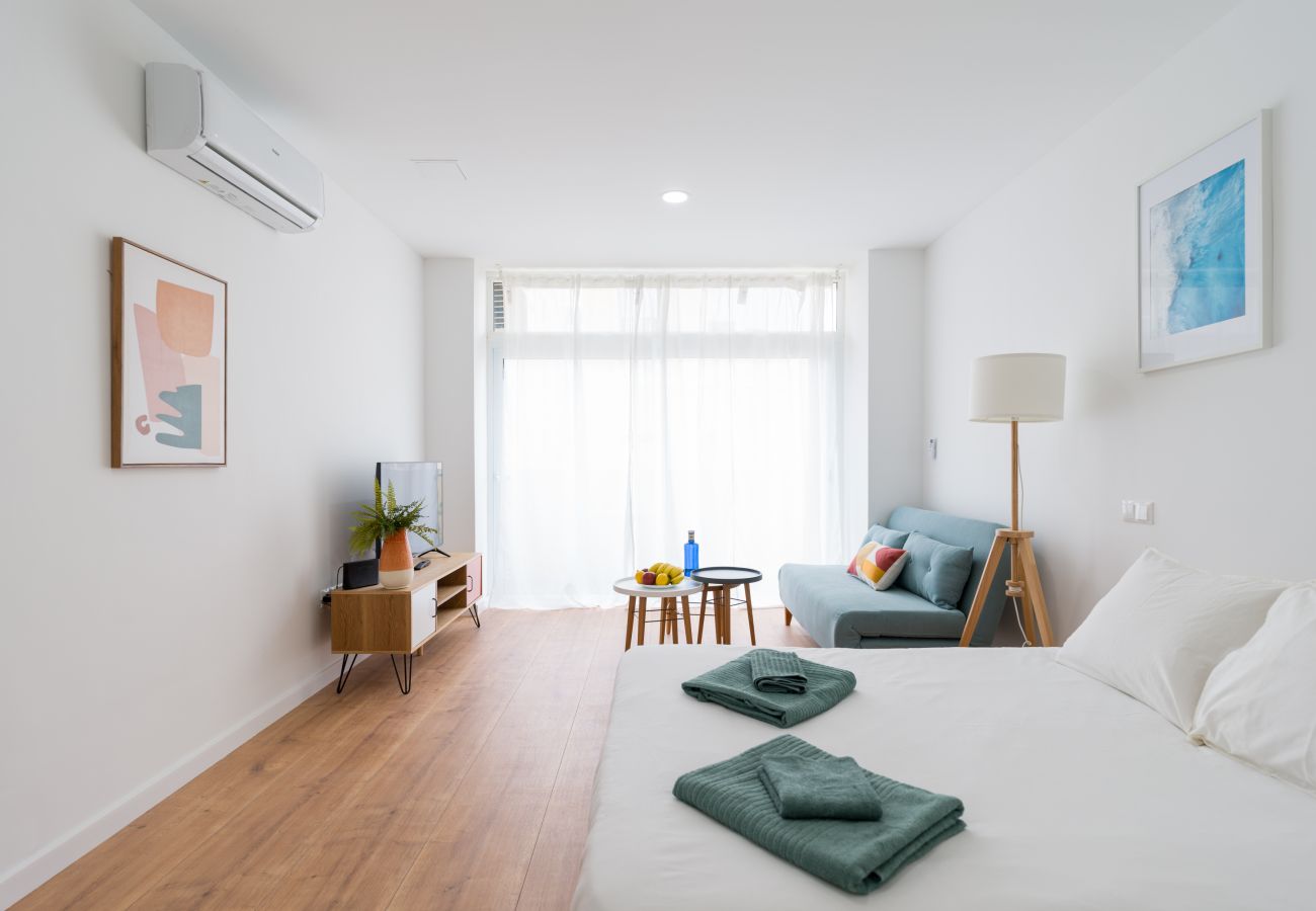 Studio a Las Palmas de Gran Canaria - HomeForGuest Studio Brisa Canteras con terrazzo