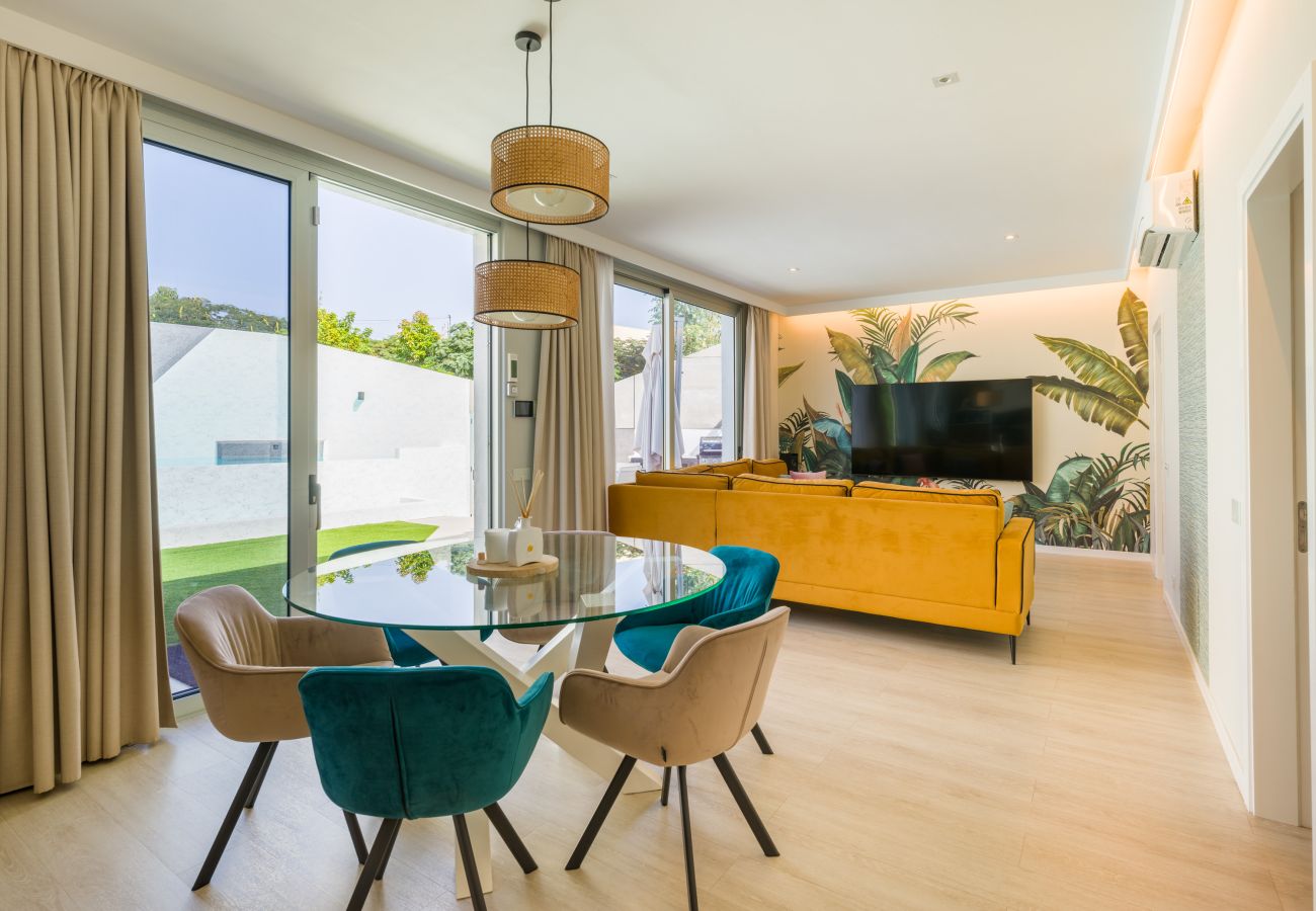Casa a schiera a San Bartolomé de Tirajana - Casa Joviano piscina privada climatizada