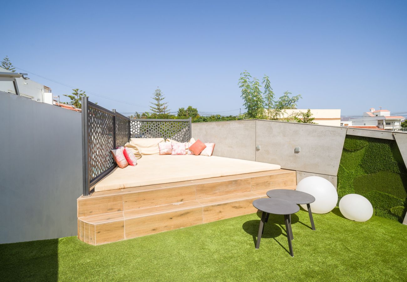Casa a schiera a San Bartolomé de Tirajana - Casa Joviano piscina privada climatizada