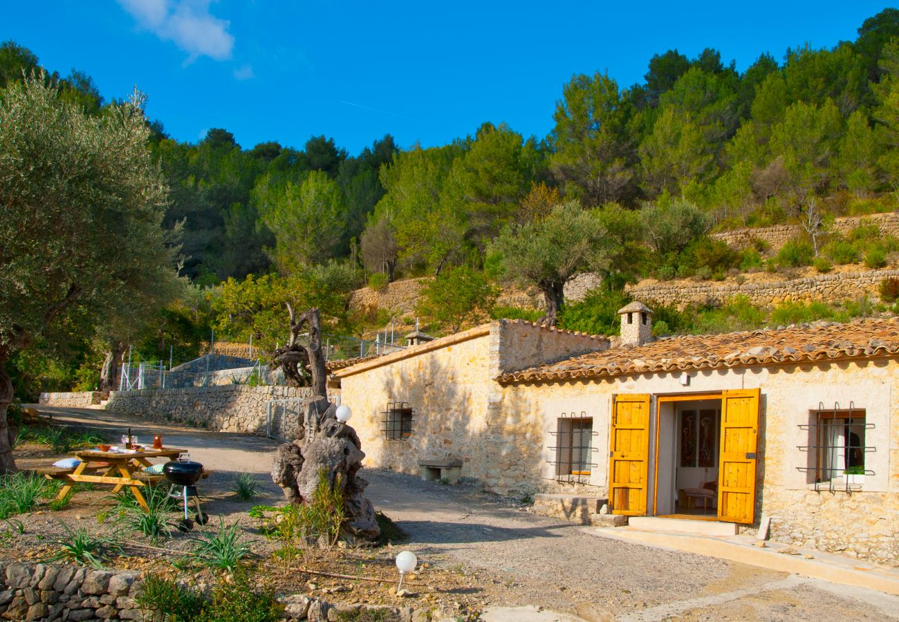 Villa in Mancor de la Vall - Finca Mancor Pool and Views