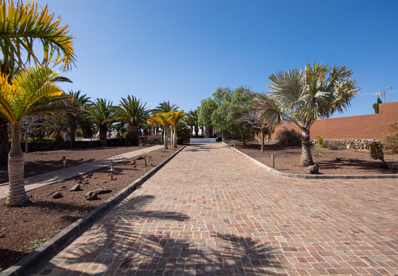 Villa in Antigua - Fuerteventura - HomeForGuest Casa Altanntes: Heated Pool, 4000m² garden - HomeForGuest 