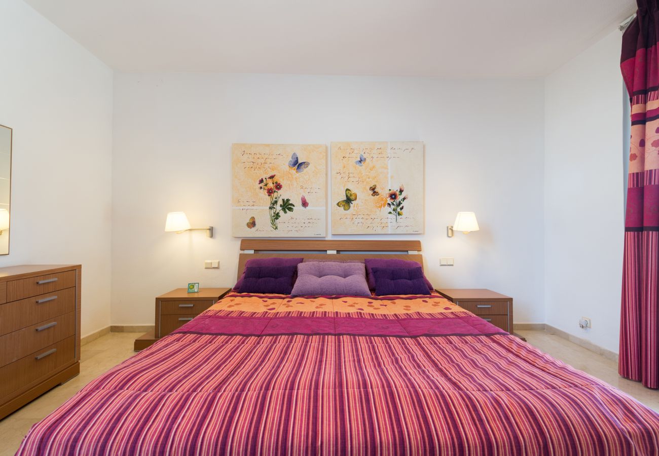 Chalet in Mogán - Private heated pool in quiet surroundings and sea views at the golf course
