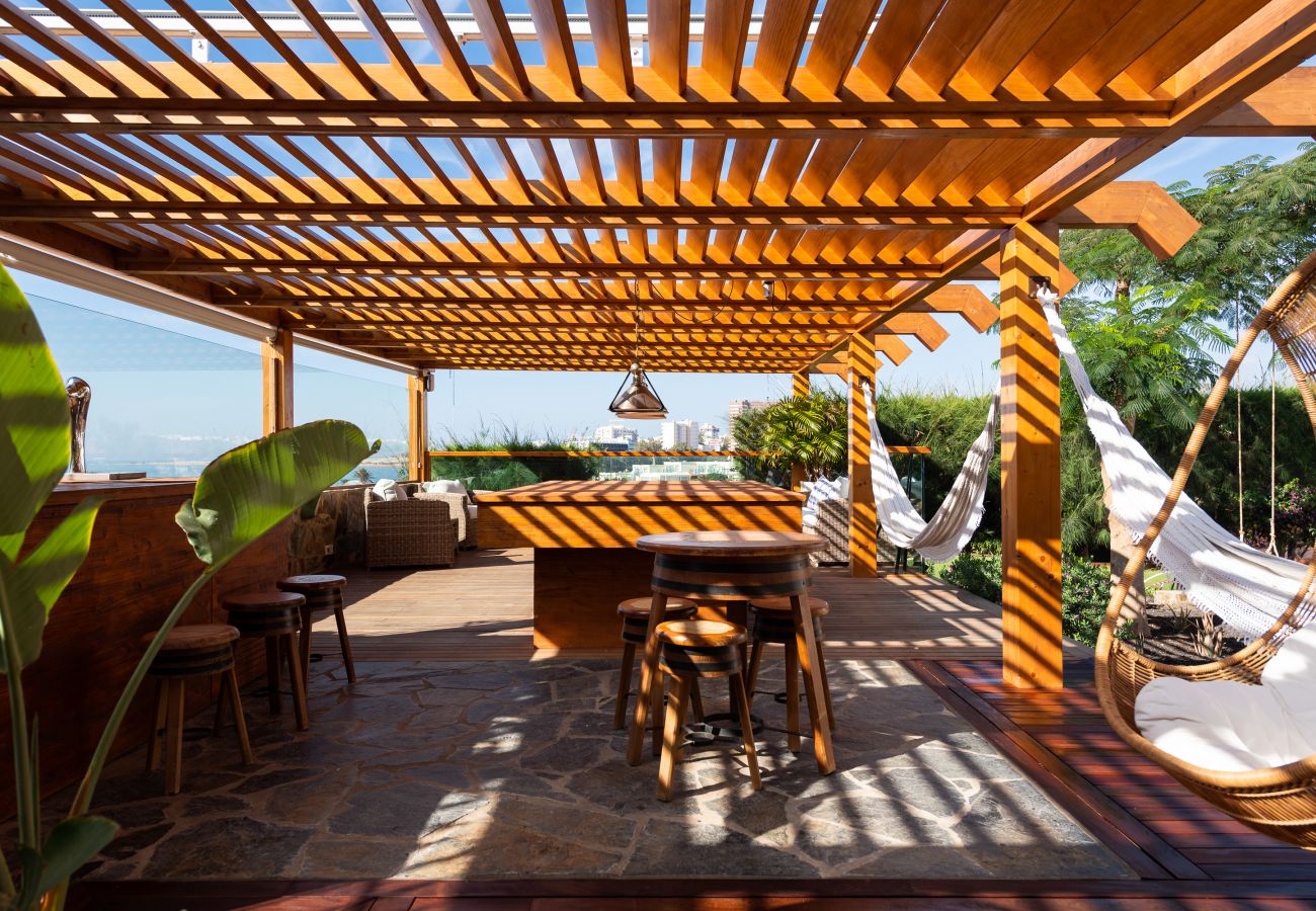 House in Maspalomas - Pool, jacuzzi, games and steps from the beach