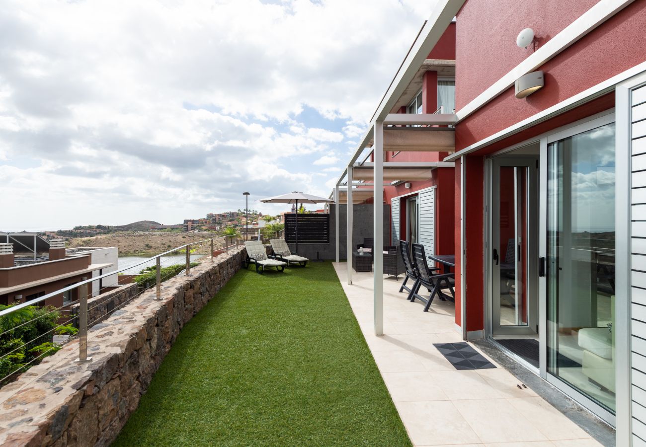 Villa in San Bartolomé de Tirajana - Comfortable villa with private pool and barbecue for 6 people