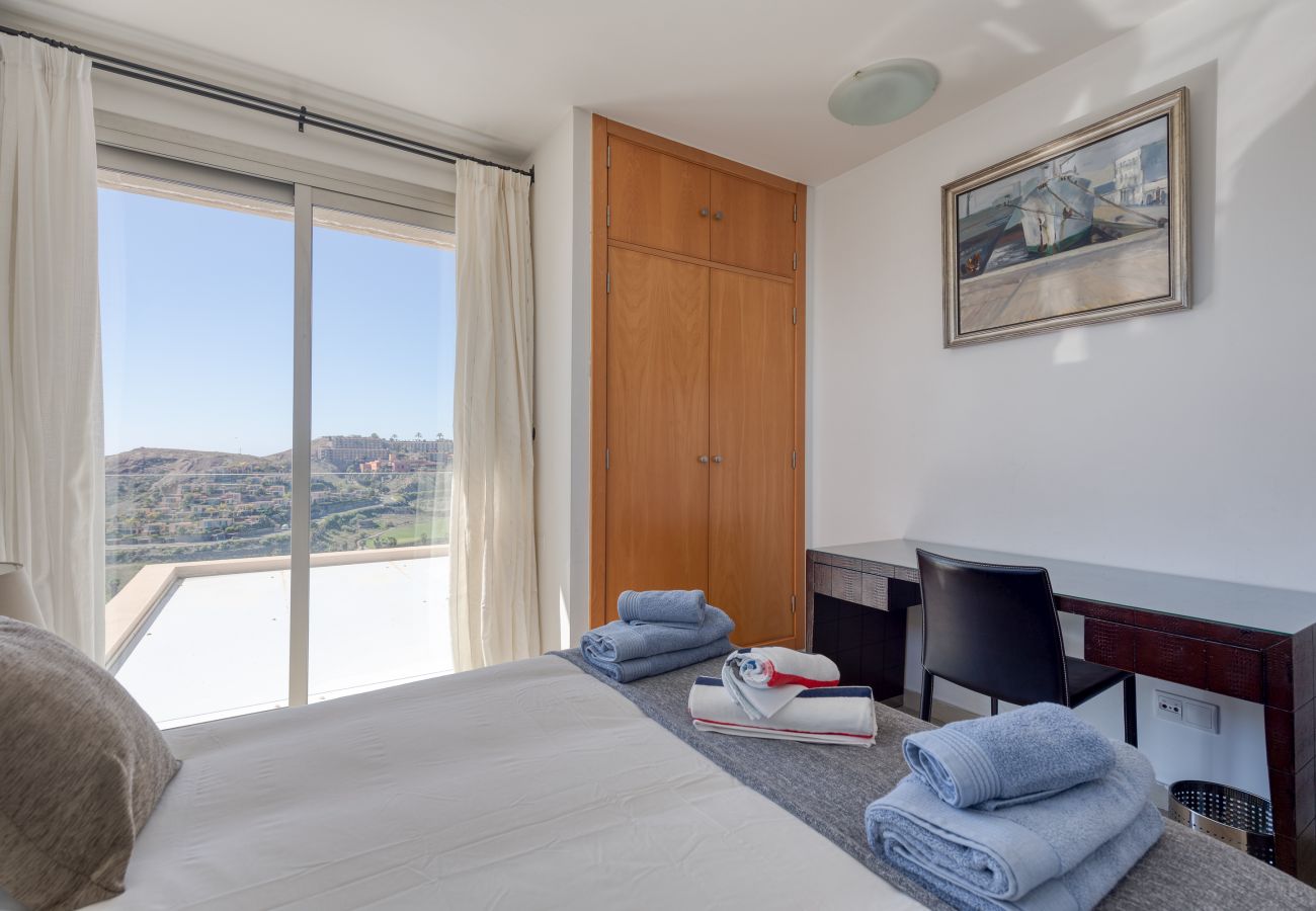 Villa in San Bartolomé de Tirajana - Spectacular villa with private pool, sea views, barbecue and relaxing environment