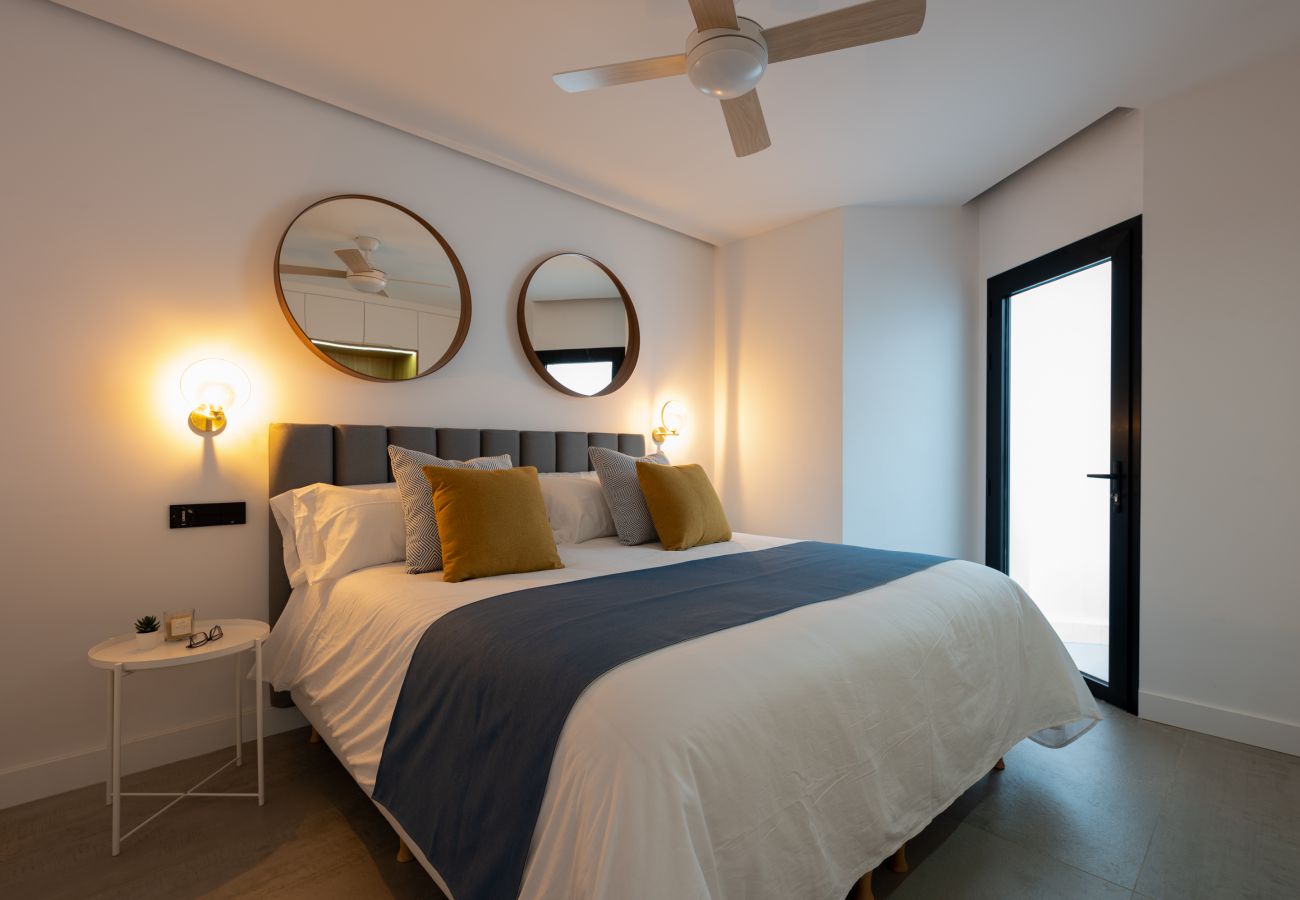 Bedroom of a nice house in maspalomas