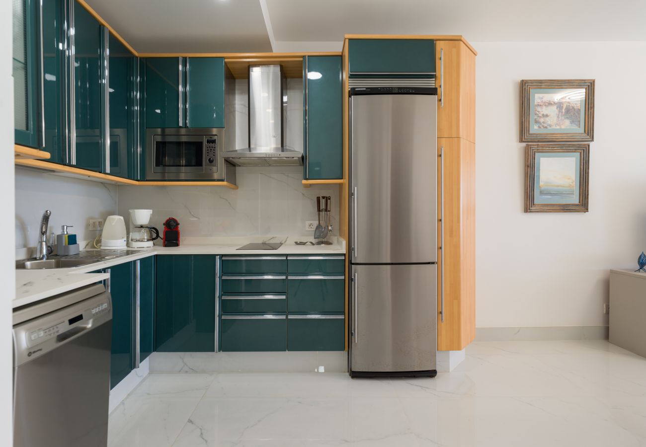 american kitchen holiday apartment playa mogan